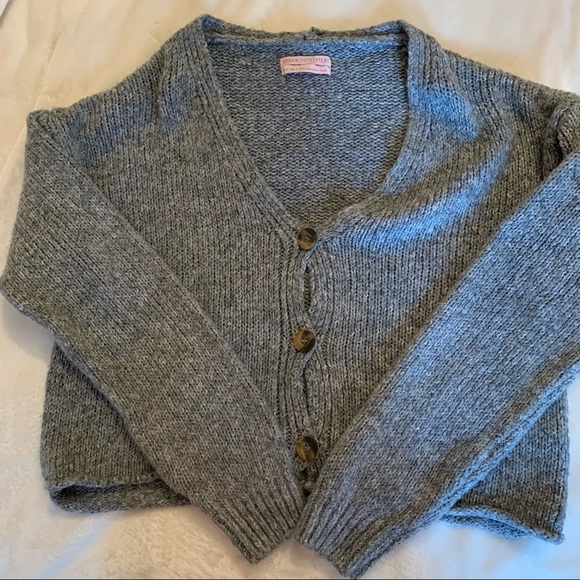 Urban outfitters knit cardigan size medium grey - Picture 3 of 15